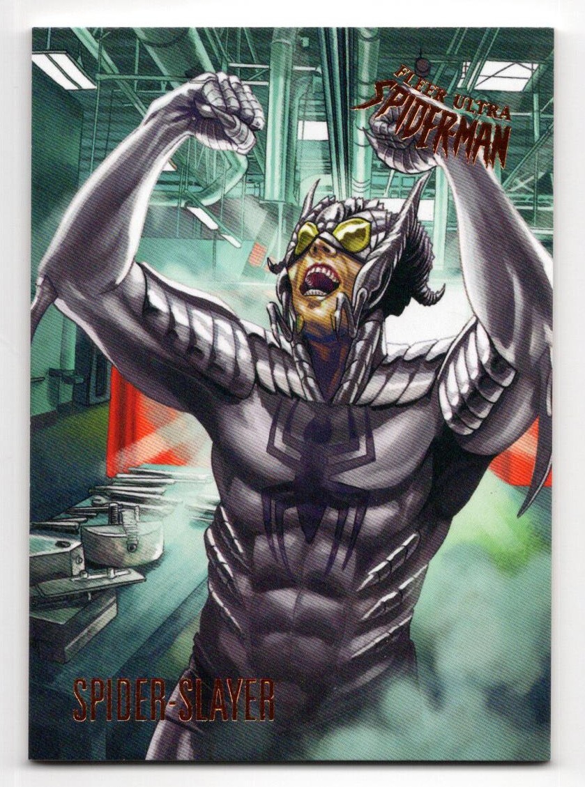 2017 Fleer Ultra Spider-Man Base Set Card #45...SPIDER-SLAYER