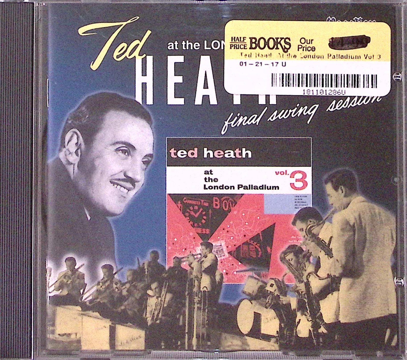 TED HEATH AT THE LONDON PALLADIUM VOL 3 4 FINAL SWING SESSION UK IMPORT CD  660D