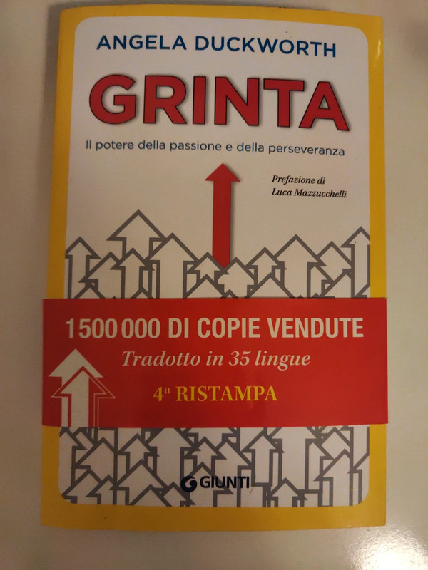 Libro Grinta - Angela Duckworth