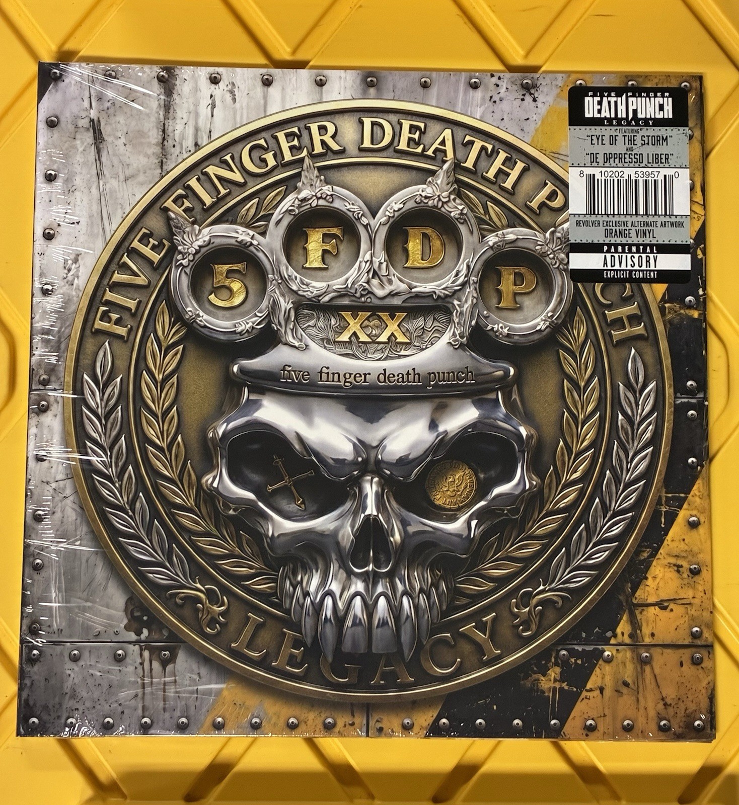 Five Finger Death Punch - Legacy Vinyl LP Orange - REVOLVER EXCLUSIVE - 1 Of 300