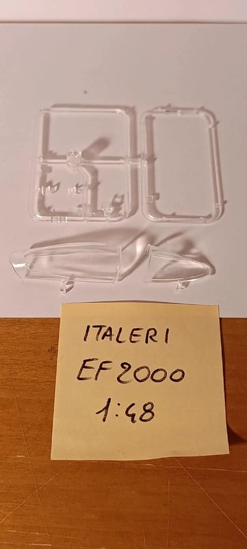 Trasparente per Italeri Eurofighter 2000