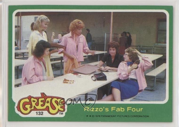 1978 Topps Grease Rizzo's Fab Four #132 0a2