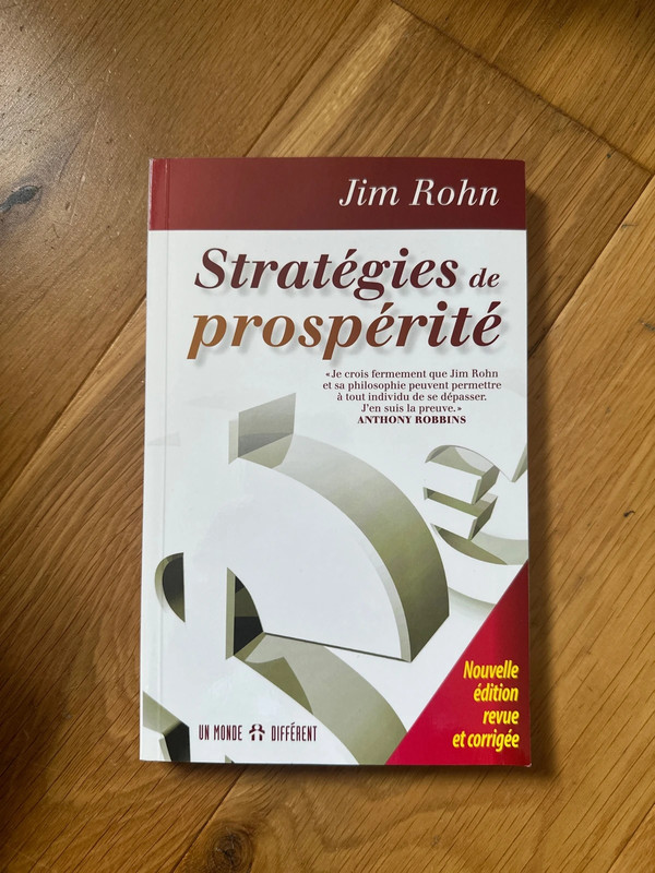 Livre Stratégies de prospérité comme neuf