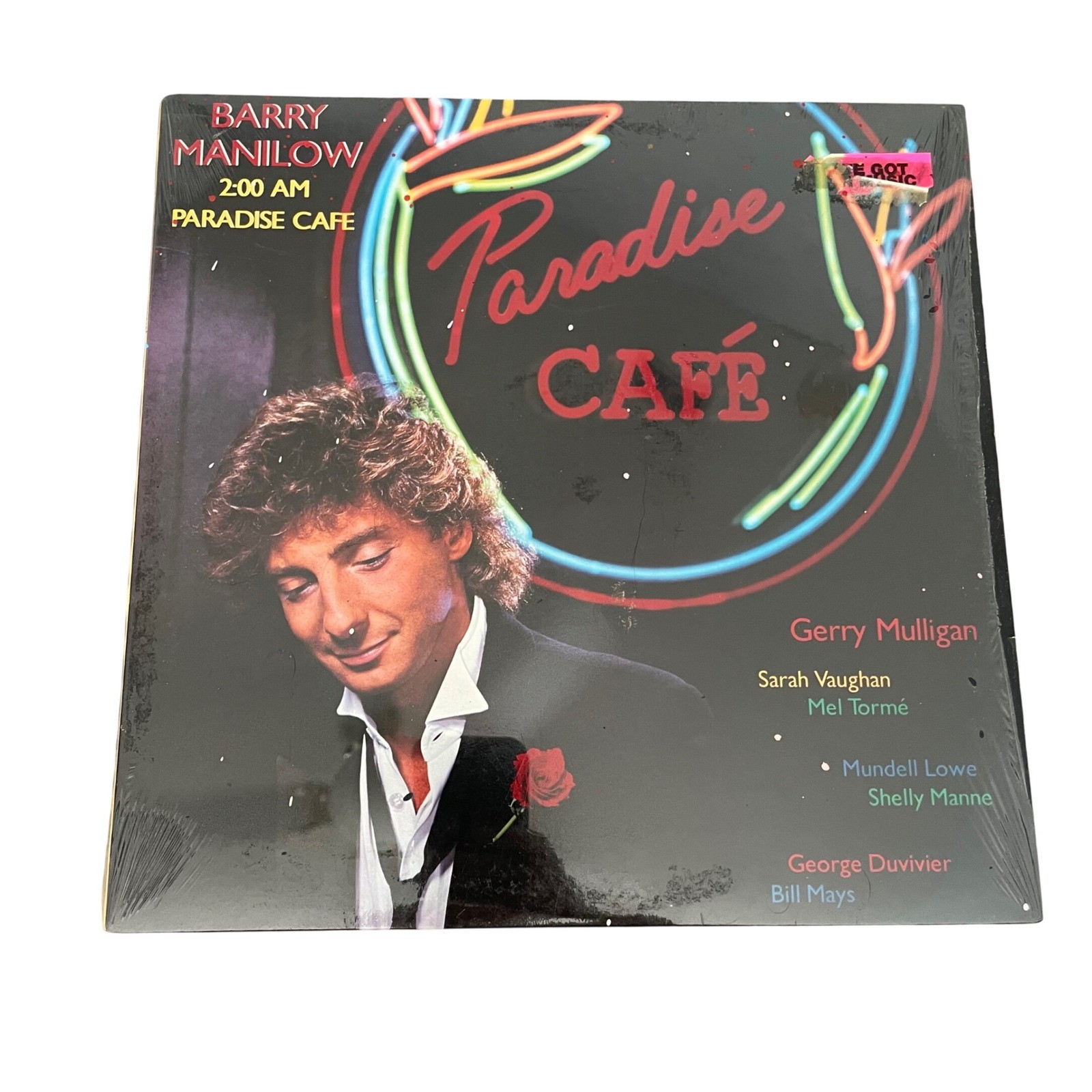 Barry Manilow 2:00 AM Paradise Cafe Vinyl Record LP Arista ALB-8554