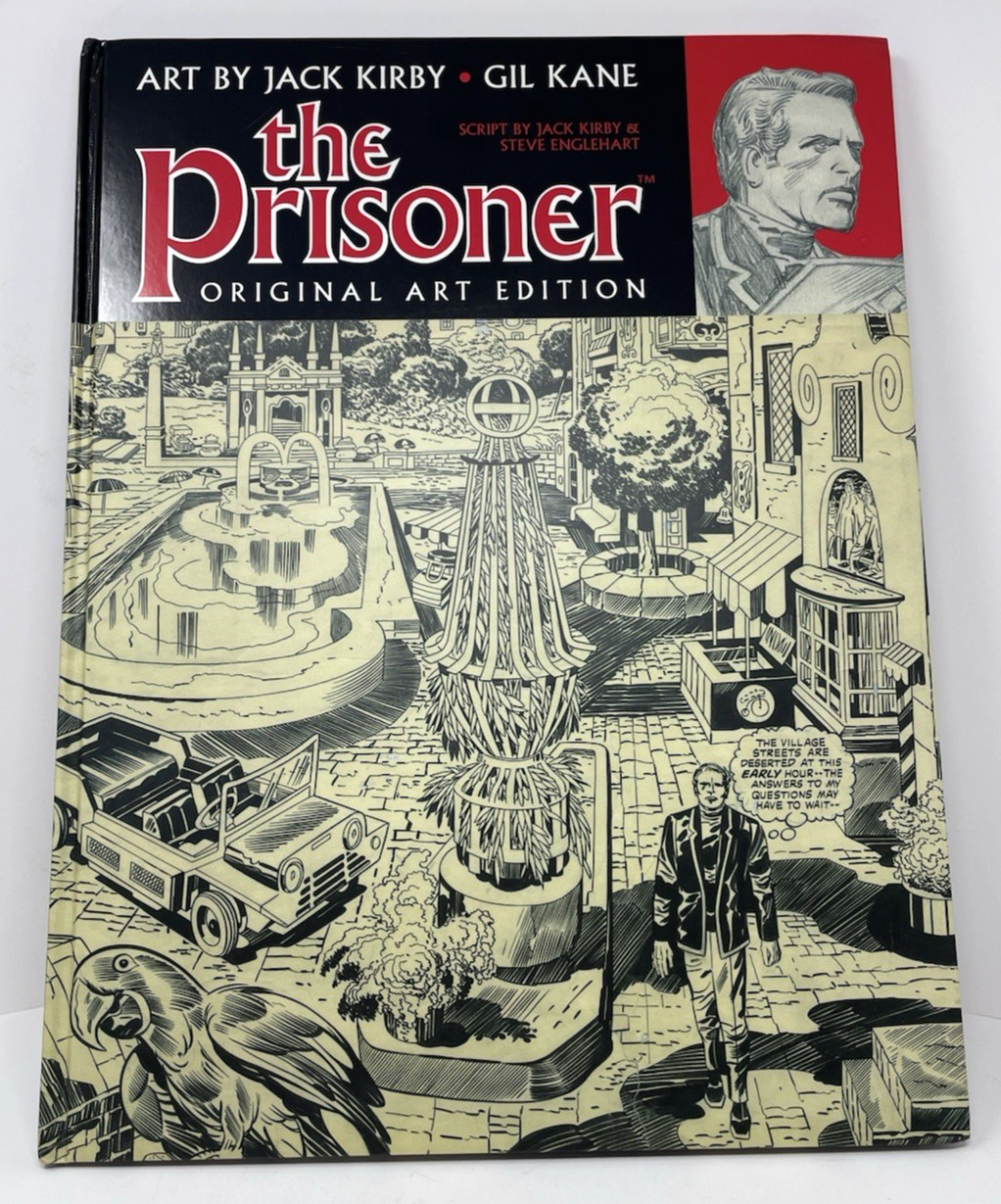 Jack Kirby Gil Kane The Prisoner Art Edition copertina rigida 13x17 grande RARO