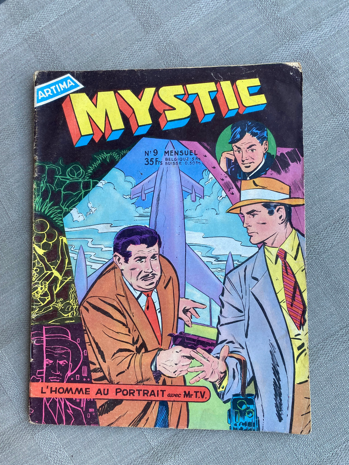 MYSTIC N°9 1ª SERIE ARTIMA 1958 IN BUONE CONDIZIONI