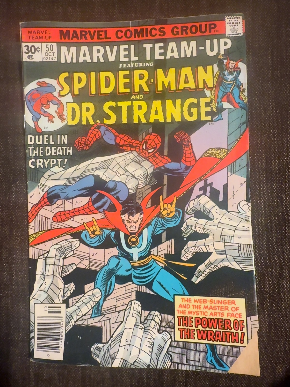 Marvel Team-Up #50 Spider-Man Dr Strange 1977 Marvel Comics