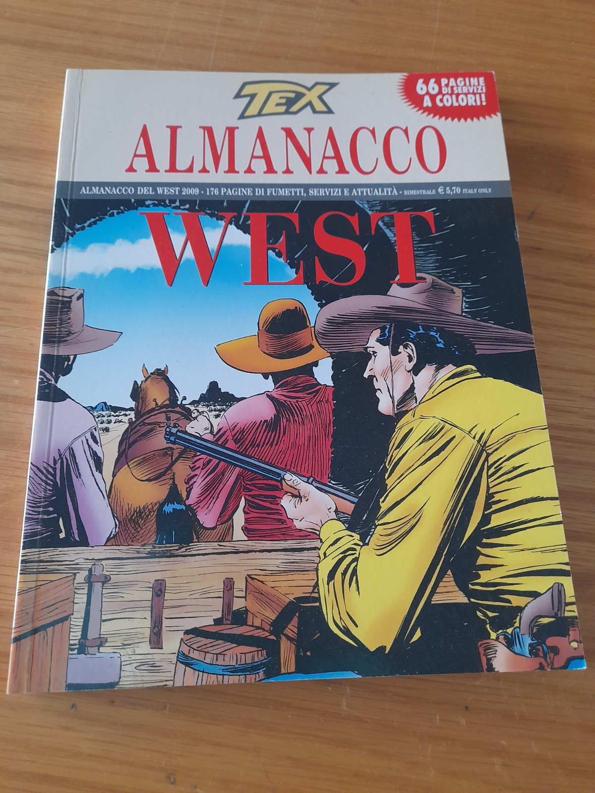 Tex: Almanacco del West 2009...Sergio Bonelli editore...ottimo