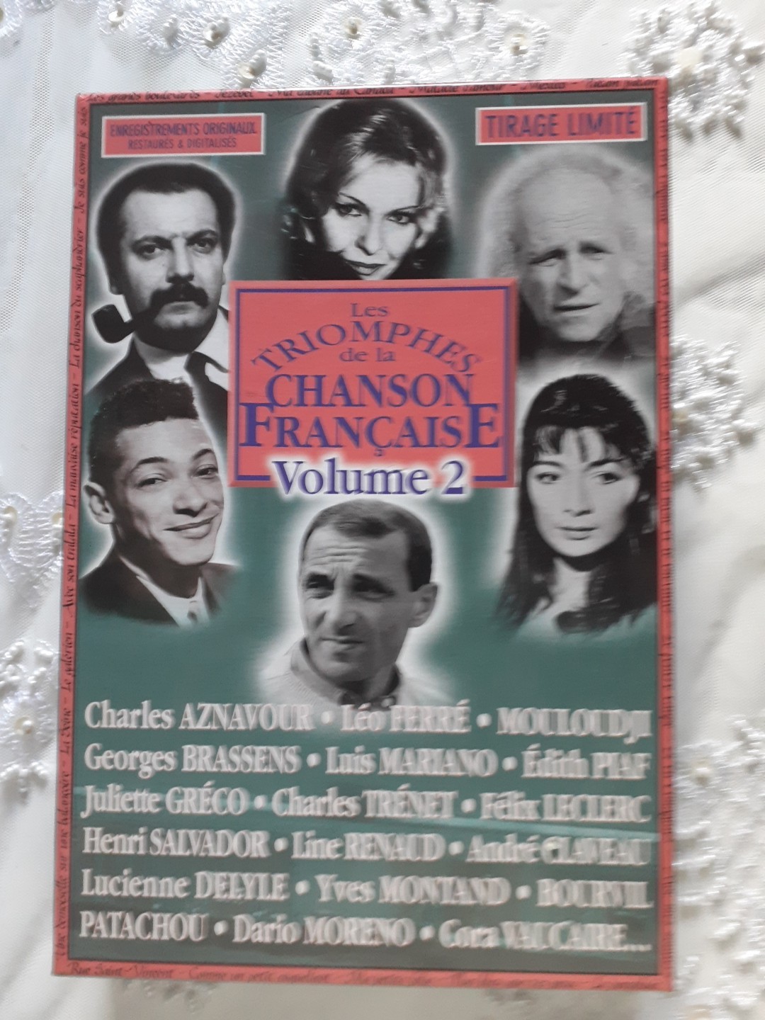 LES TRIOMPHES DE LA CHANSON FRANCAISE - VOL 2 - 20 CD's