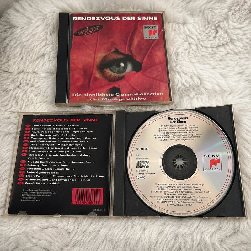 CD- Rendevous der Sinne- Die sinnlichste classic Collection