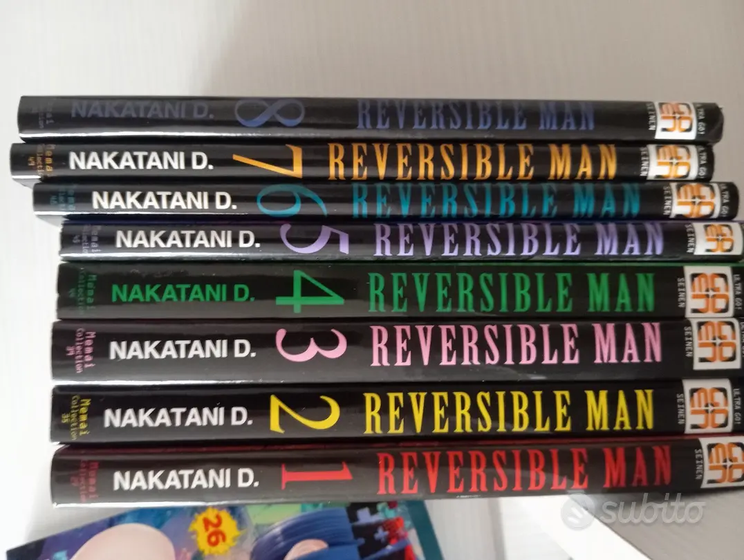 Manga Reversibile Man
