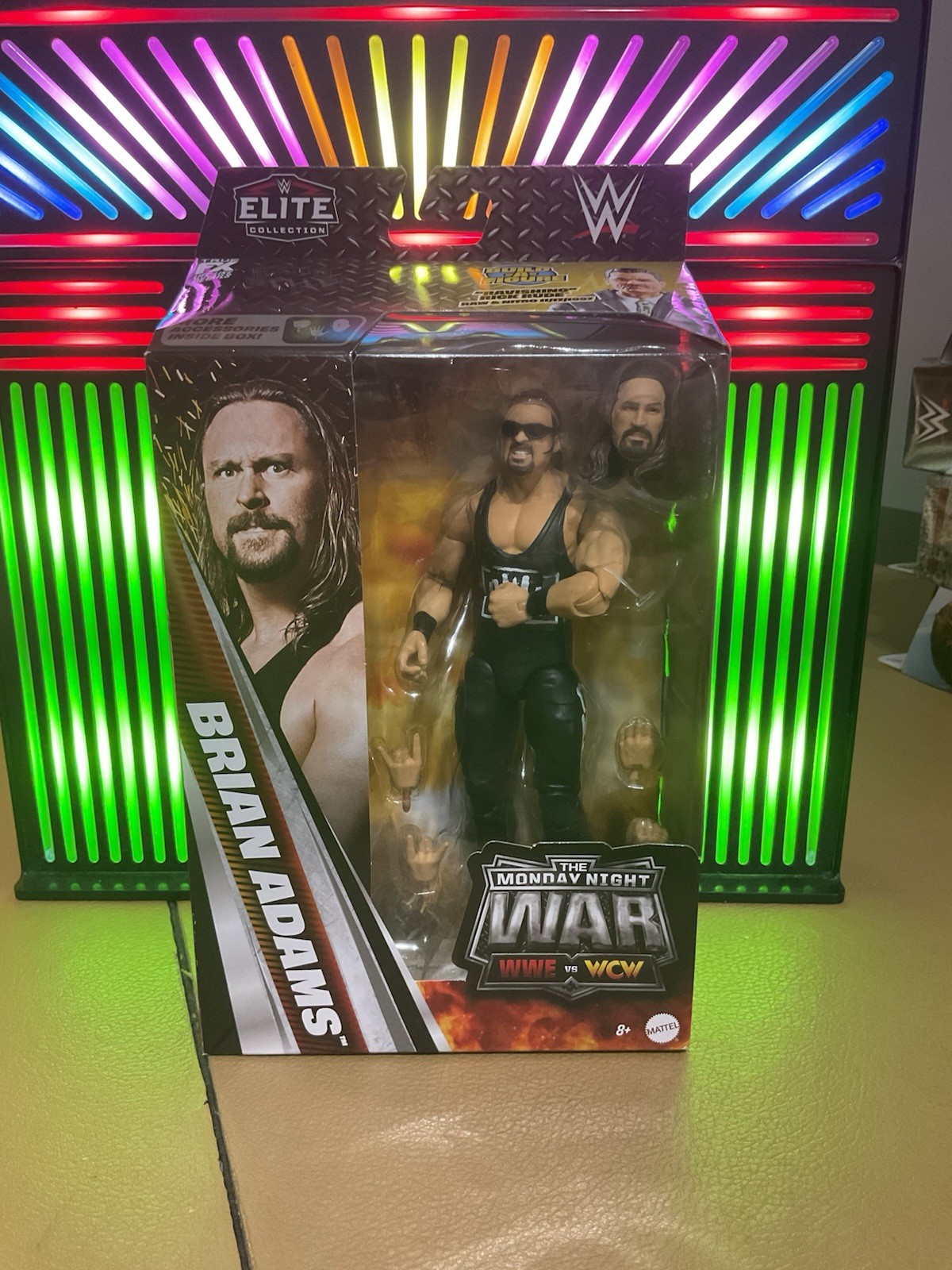 Wwe Elite Collection The Monday Night War WWE Vs WCW Brian Adam's Baf Rick Rude