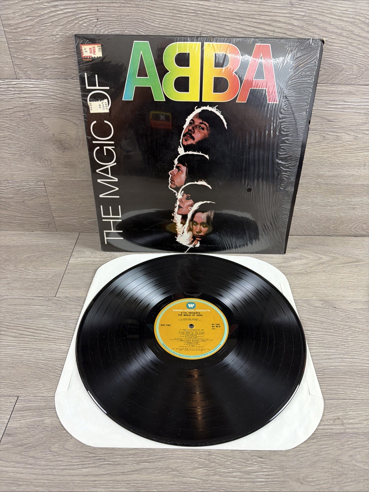 ABBA The Magic Of ABBA LP Vinyl K-Tel NU 9510 OP 1505 In Shrink Wrap