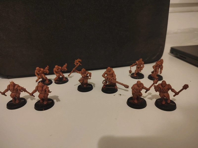 10 x Chaos cultists Warhammer 40k 40,000 Chaos space marines Dark Vengeance