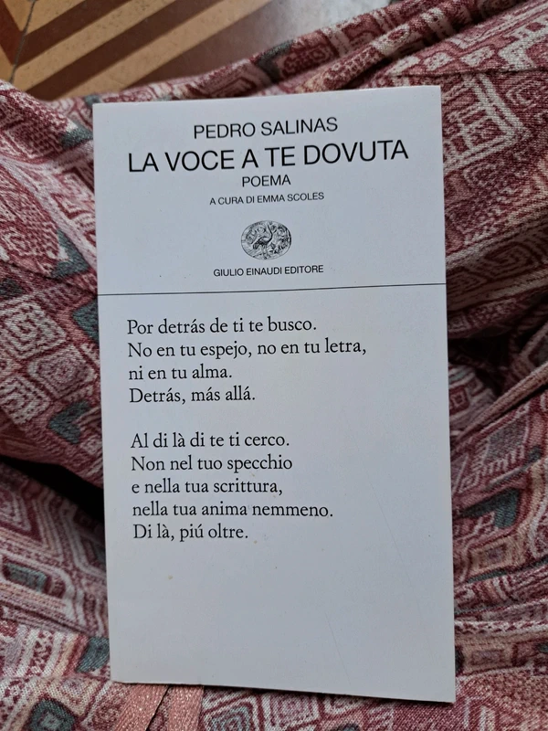 La voce a te dovuta