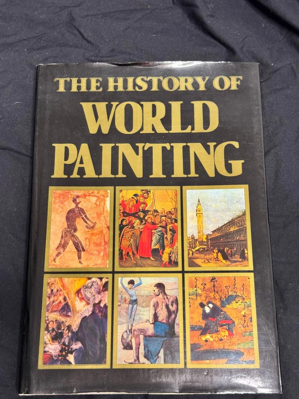 The History of World Painting Hardcover Illustrated Art Book 1967 Alpine Fine Arts