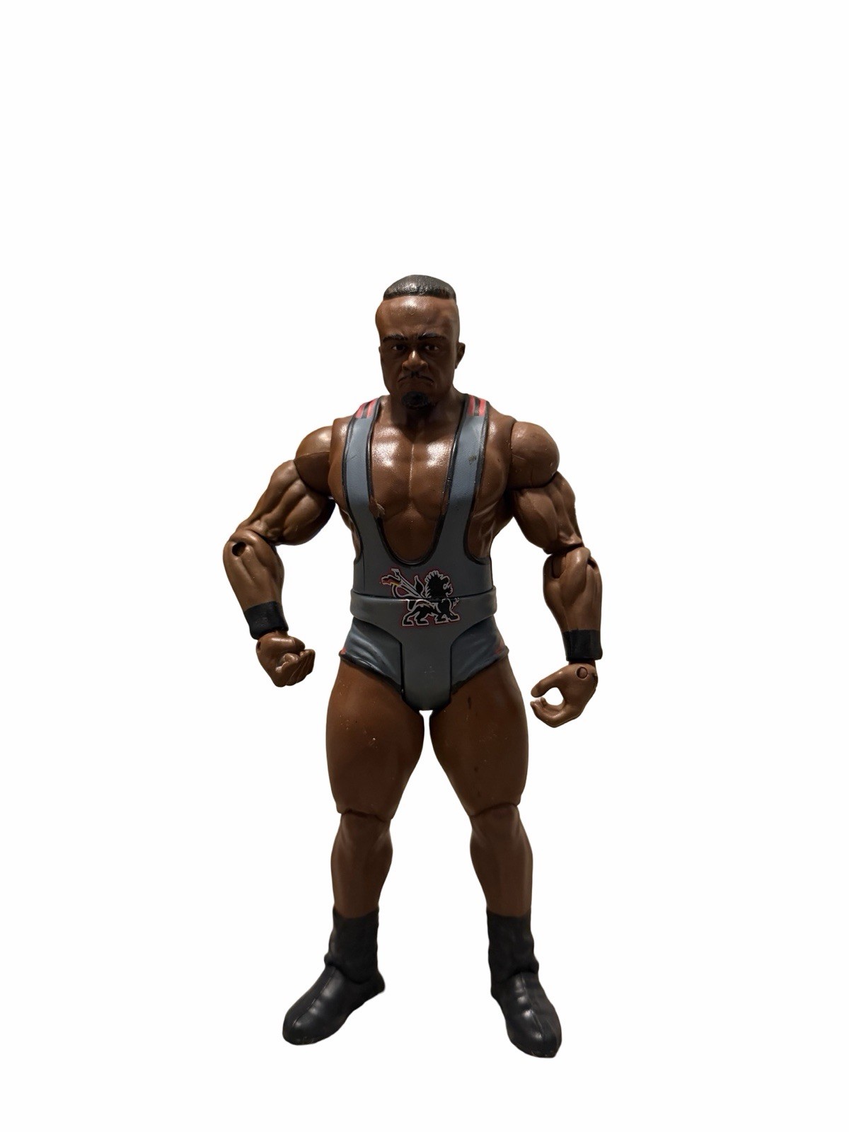 WWE Big E Langston Series 44 7" Wrestling Modellino Mattel 2013