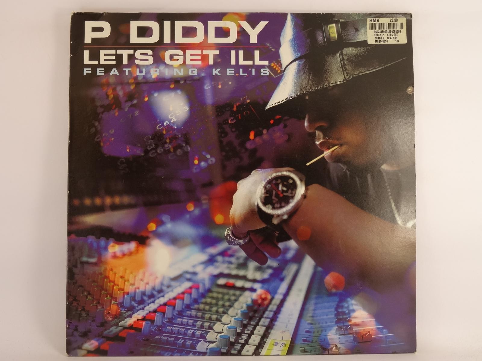 P DIDDY (FT. KELIS) LETS GET ILL (30) 2 Track 12" Single including Picture Sleev