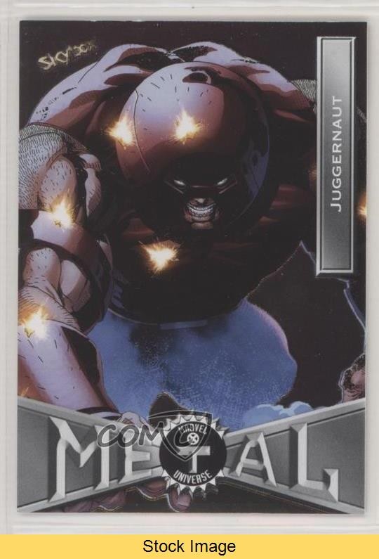 Upper Deck 2020 Marvel X-Men Metal Universe Gold Juggernaut #82 LEGGI 0bn8