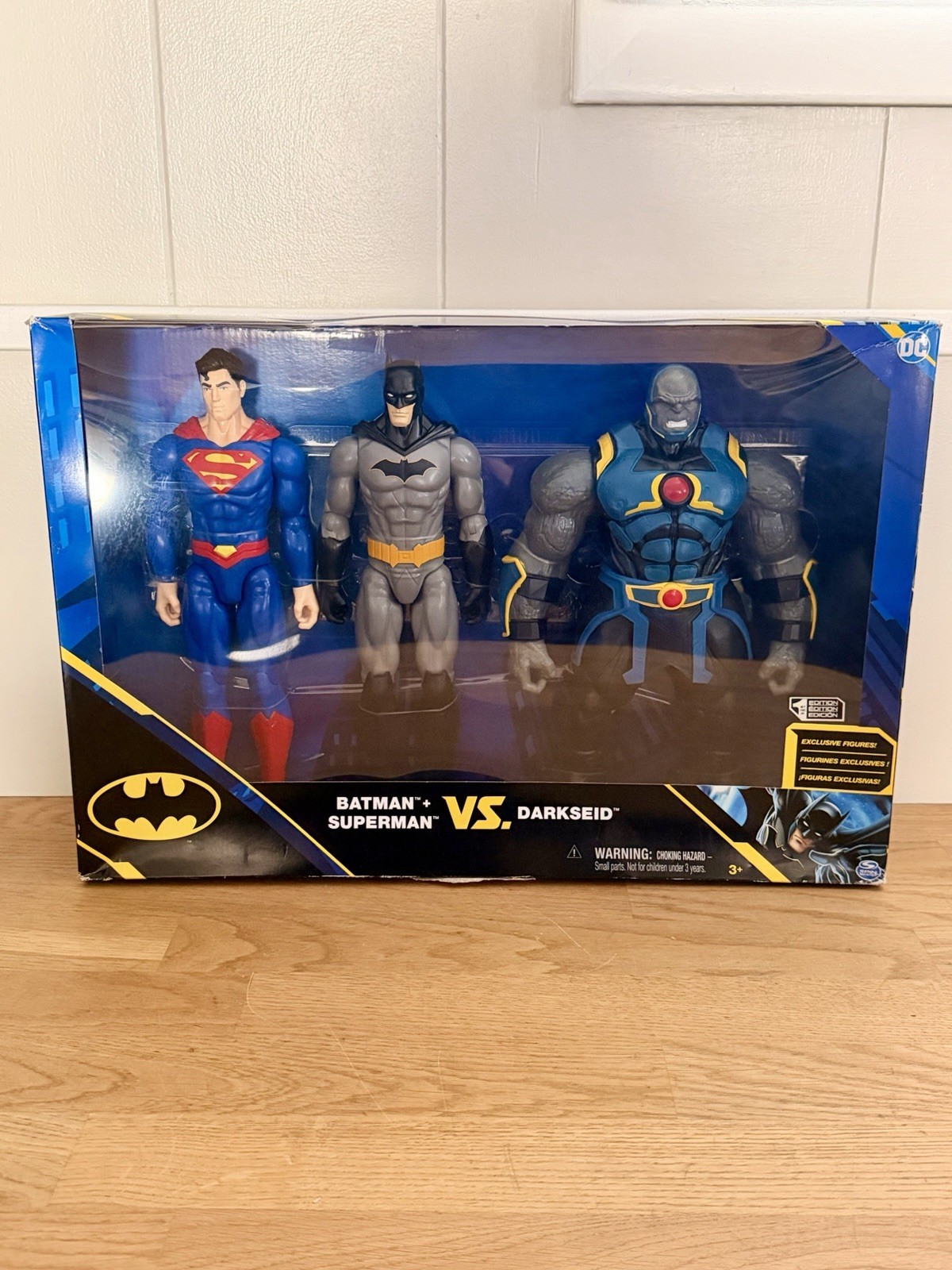 DC Batman: BATMAN + SUPERMAN vs DARKSEID 11" Action Figures 1st Edition New 2021