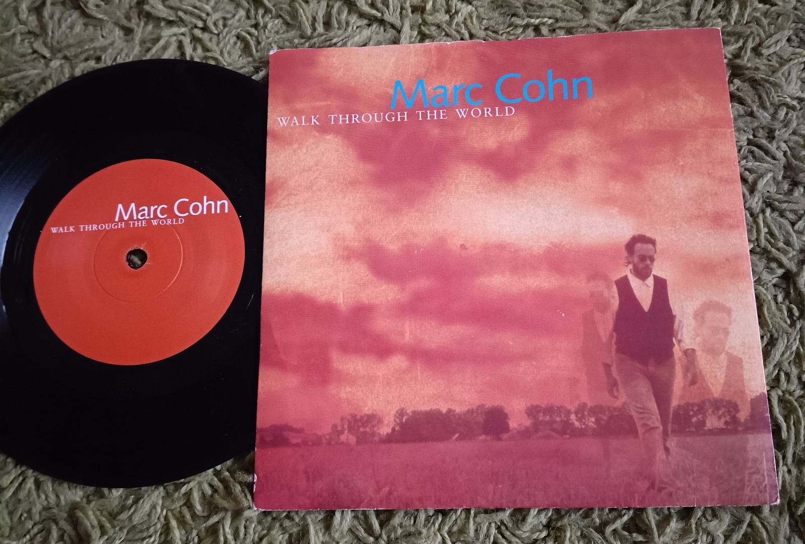 MARK COHN - walk through the world  7" vinyl single  1993