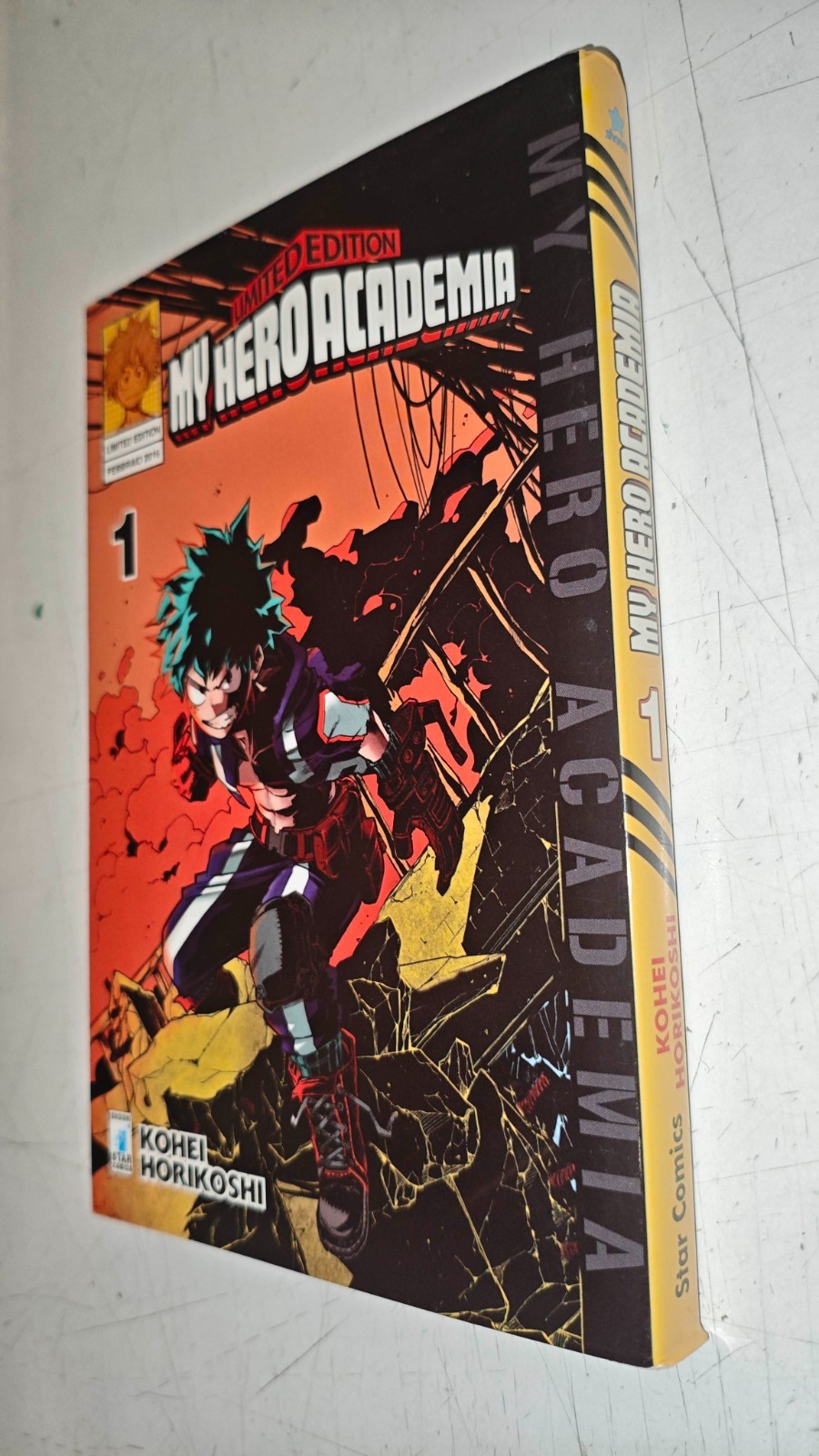 MY HERO ACADEMIA #  1 variant - KOHEI HORIKOSHI - STAR COMICS MANGA - MNV1