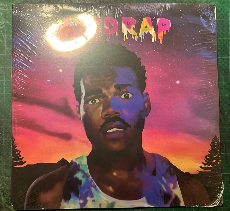 2LP Chance The Rapper - Acidrap US 2013 Opaque Purple MINT
