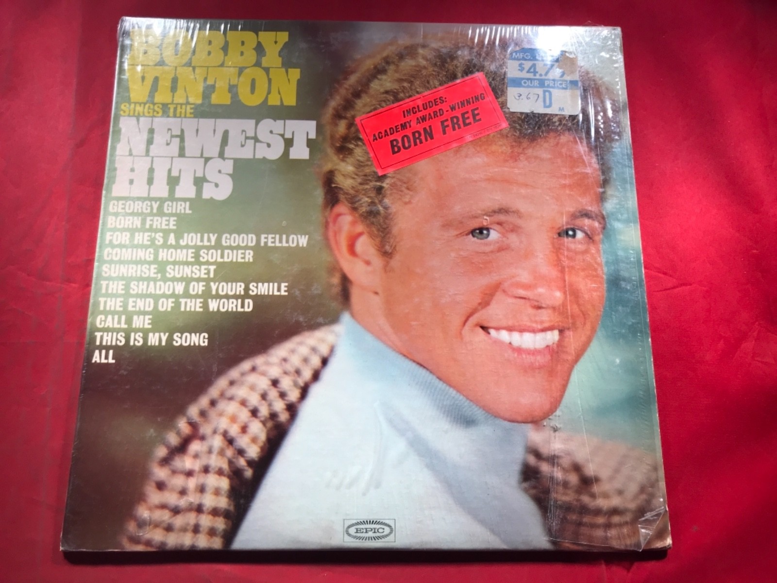 K1-16 BOBBY VINTON Sings The Newest Hits - LN 24245 - RECORD - POP