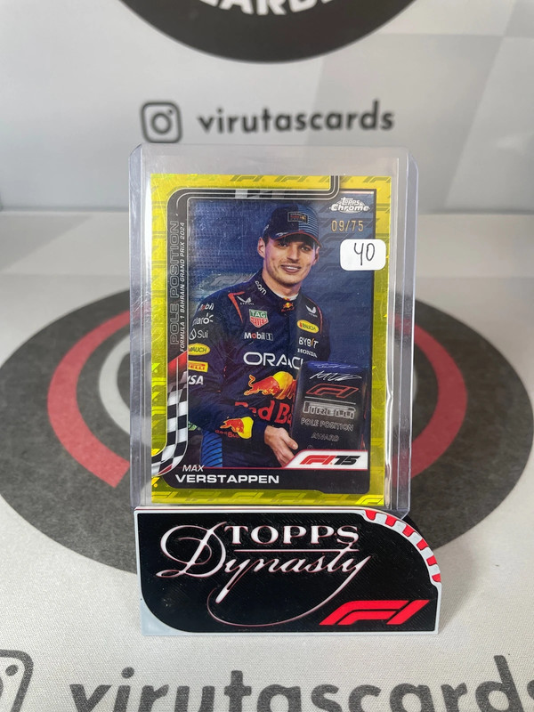 Topps F1 Logofractor 2025 Verstappen/75 Pole