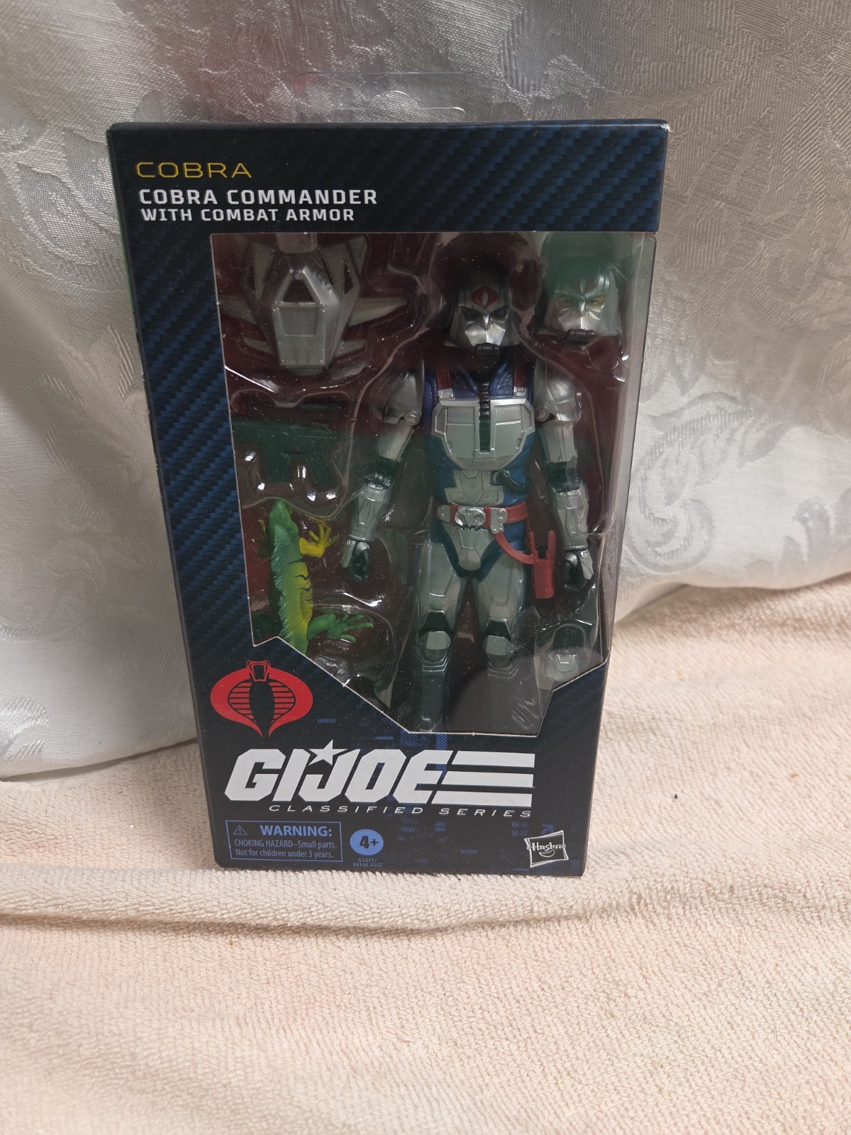G.I.Joe Classified Series Cobra Commander W/ Combat Armor Action Figure - New