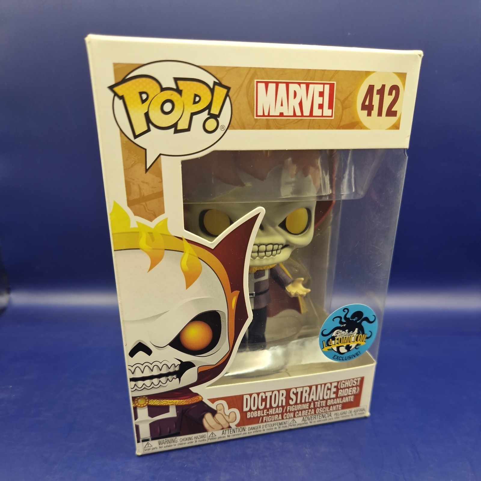 Funko Pop Marvel LA Comic con Exclusive Doctor Strange(Ghost Rider) 412