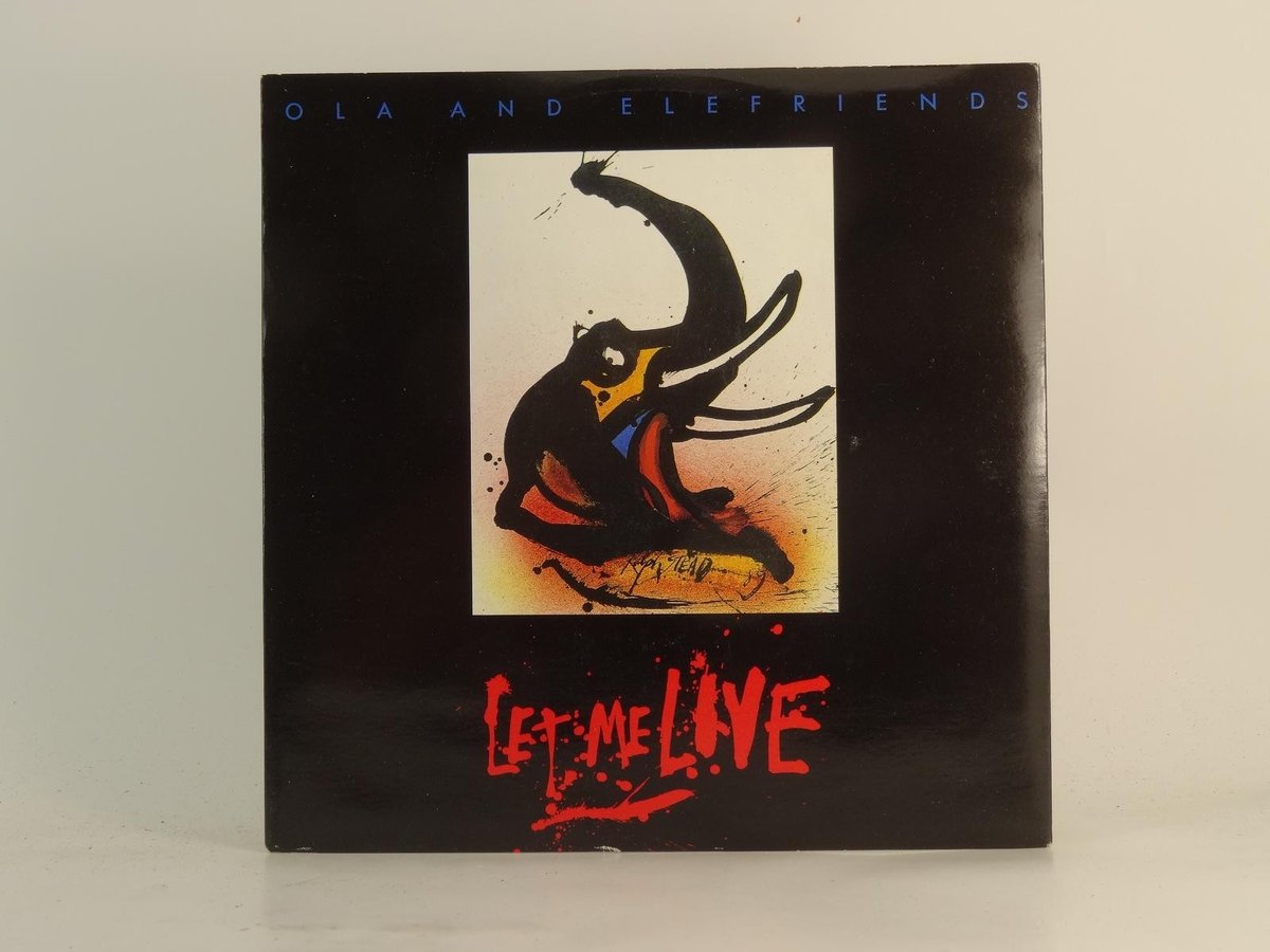 OLA AND ELEFRIENDS LET ME LIVE (73) 2 Track 7" Single including Picture Sleeve E