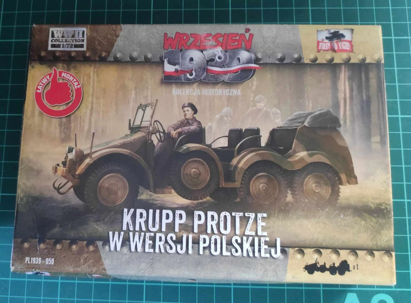 Krupp Protze Polonia 1939, First To Figt 1/72