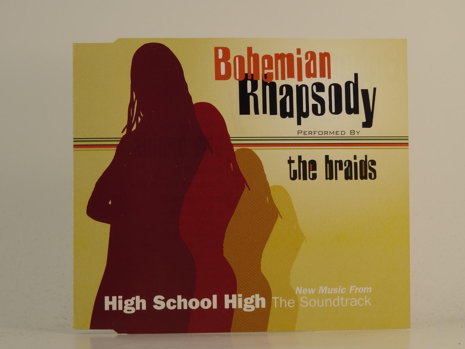 THE BRAIDS BOHEMIAN RHAPSODY (H1) 4 Track CD Single including Picture Sleeve BIG