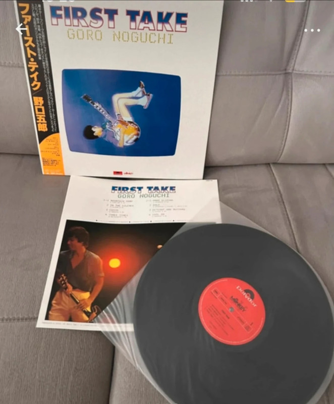 🇯🇵 Goro Noguchi – First Take | LP Japon Original 1982 | Obi + Insert | EX+