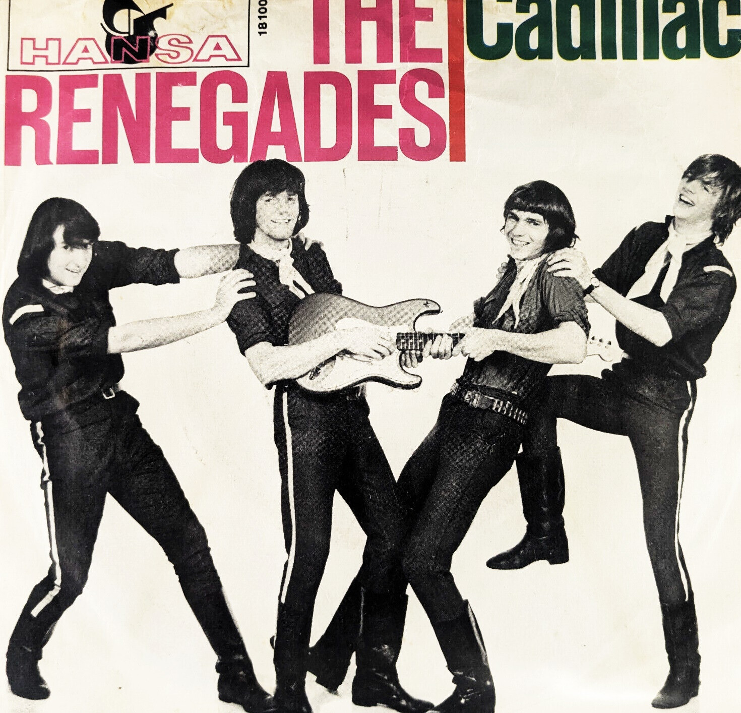 7'' - THE RENEGADES - CADILLAC - Hansa Records 1965