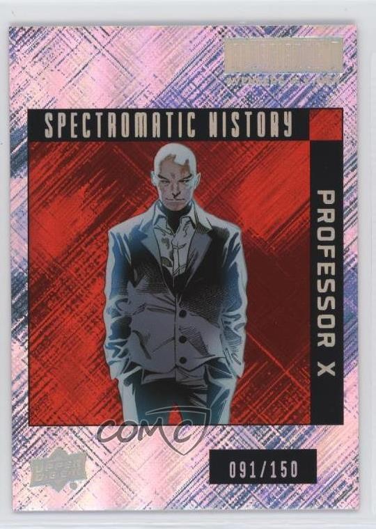 2023 Allegiance Avengers vs X-Men Storia Spettromatica Rosso /150 Professor X 4et