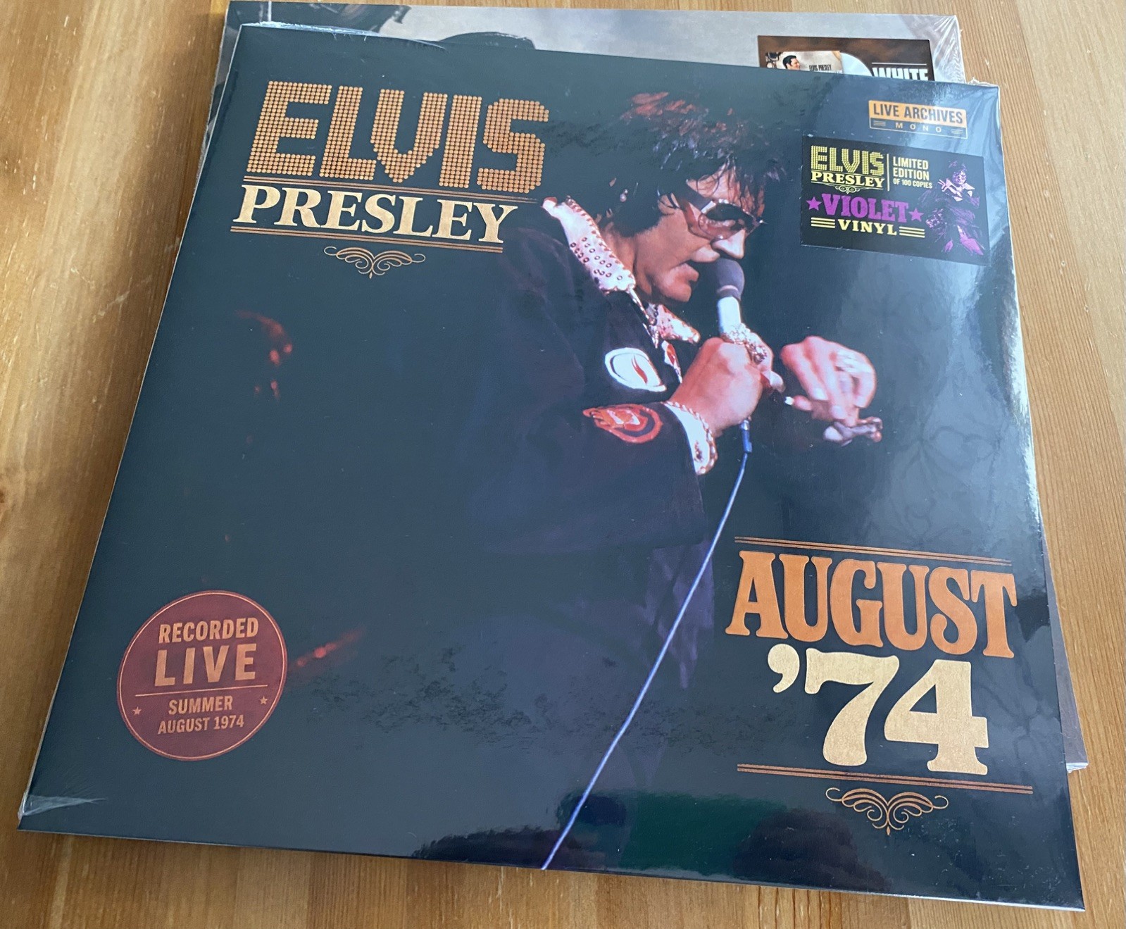 Elvis Presley LP - August’ 74 / Limitiert - Violet Vinyl