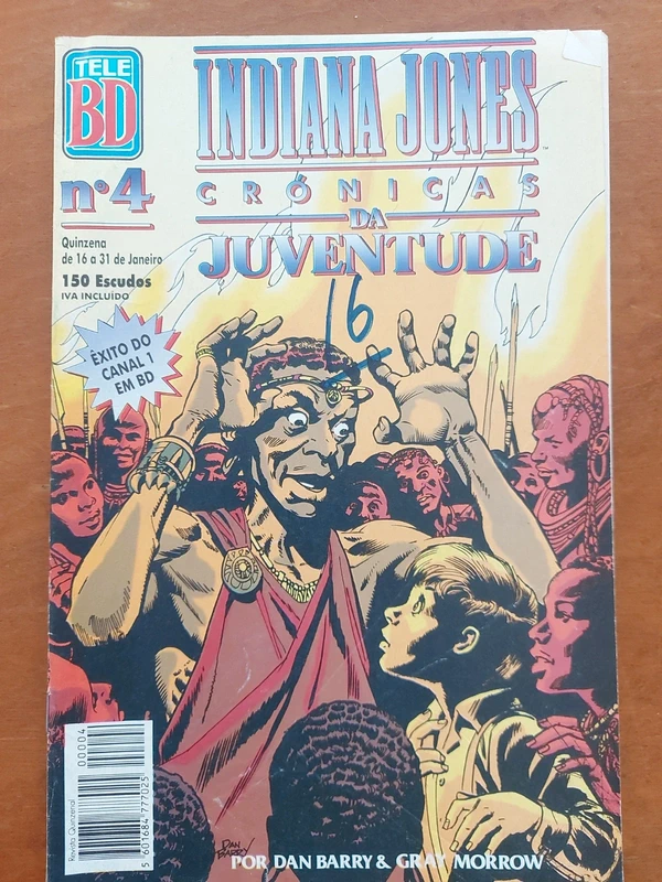 Indiana Jones - Crónicas da Juventude - Revista n.º 4 (1990)