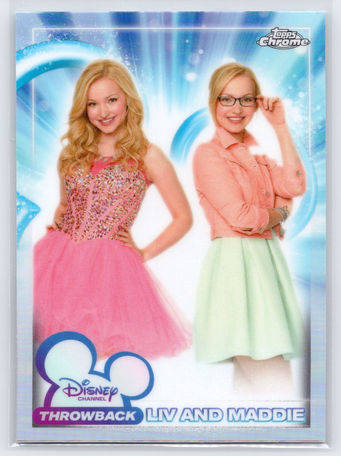 2026 Topps Disney Chrome Throwback Liv e Maddie Dove Cameron DC-18