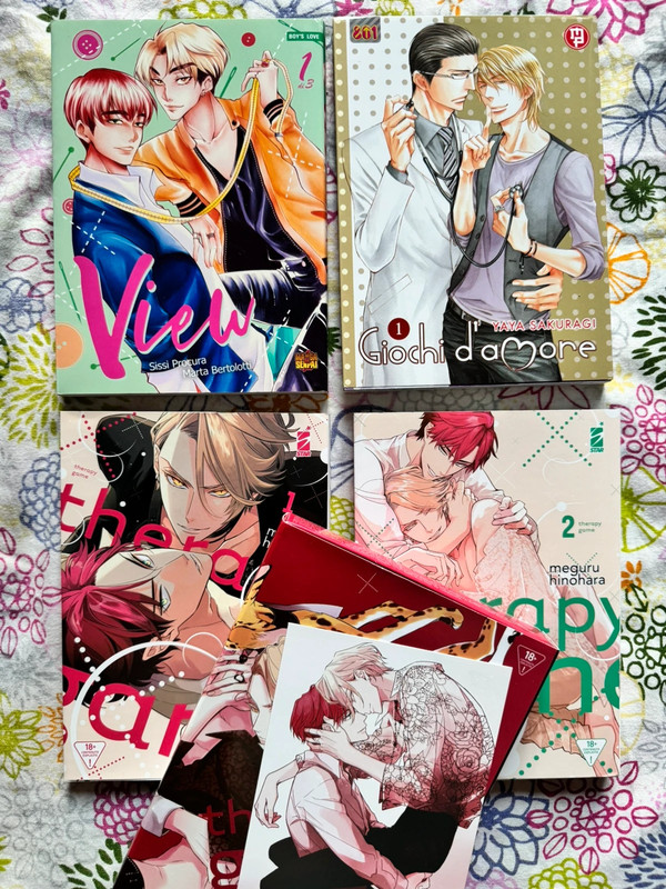 Lotto 11 manga Yaoi italiano