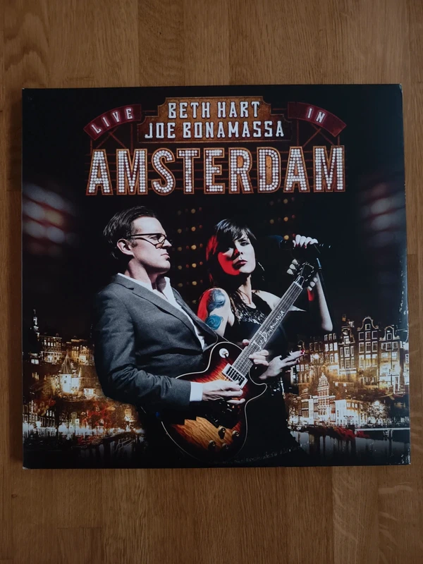 Joe Bonomassa and Beth Hart live in Amsterdam vinyle