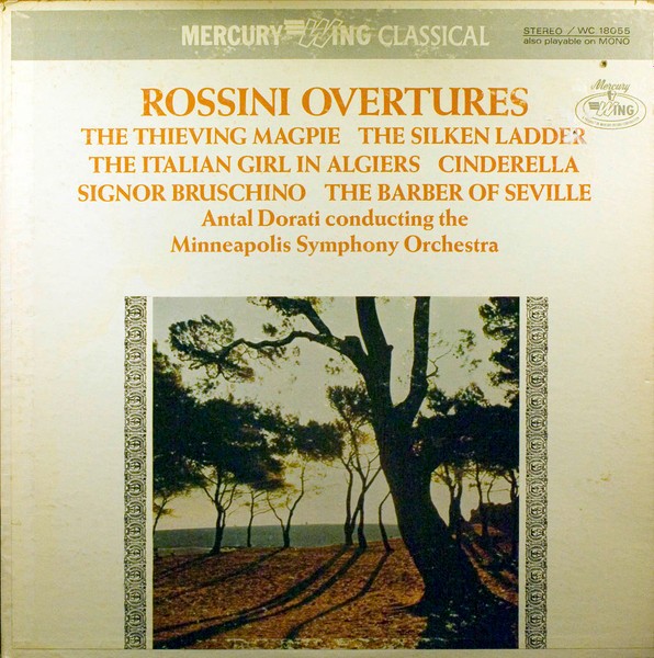 Gioacchino Rossini, Overtures, (LP, Album), NM or M-, 4232599371
