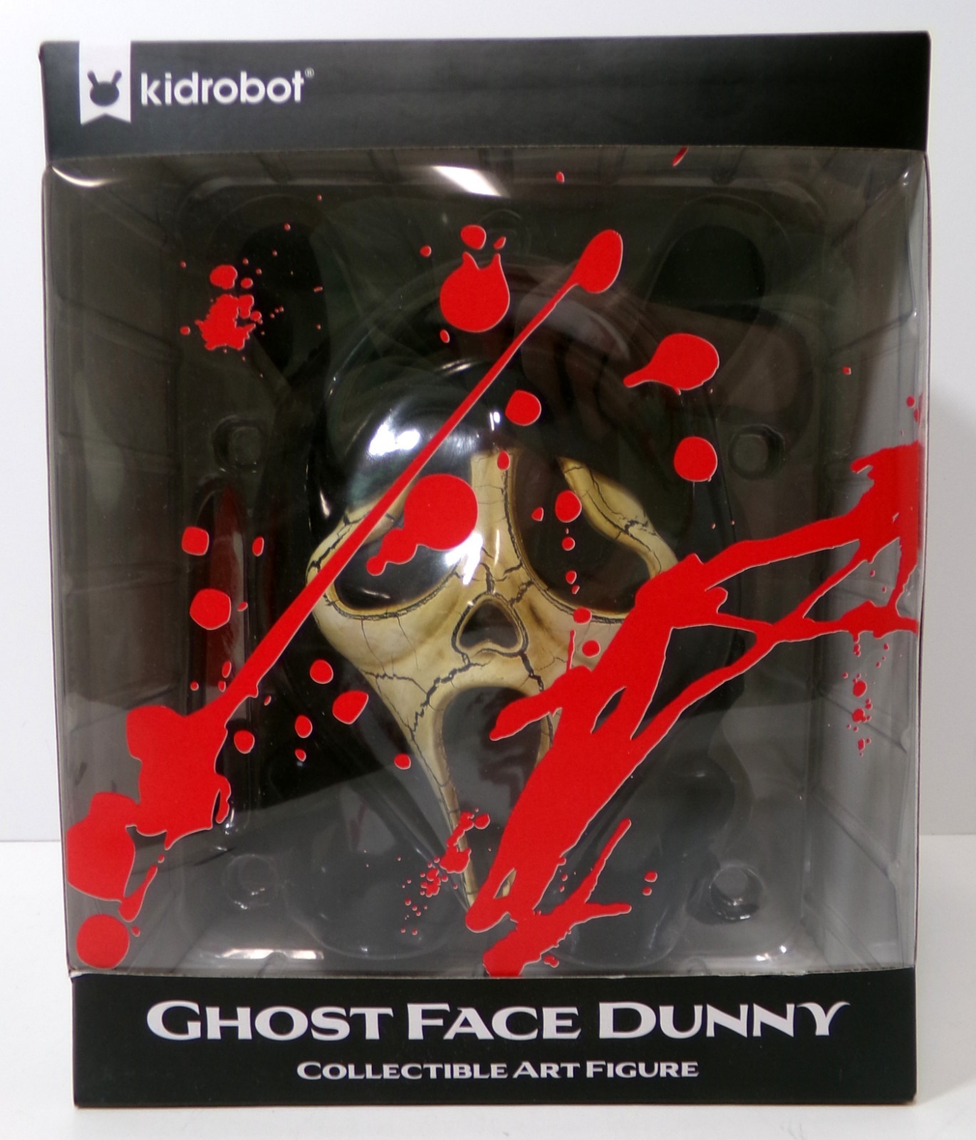 2026 kidrobot Ghost Face Dunny Aged Mask 8" figura artistica da collezione nuova sigillata