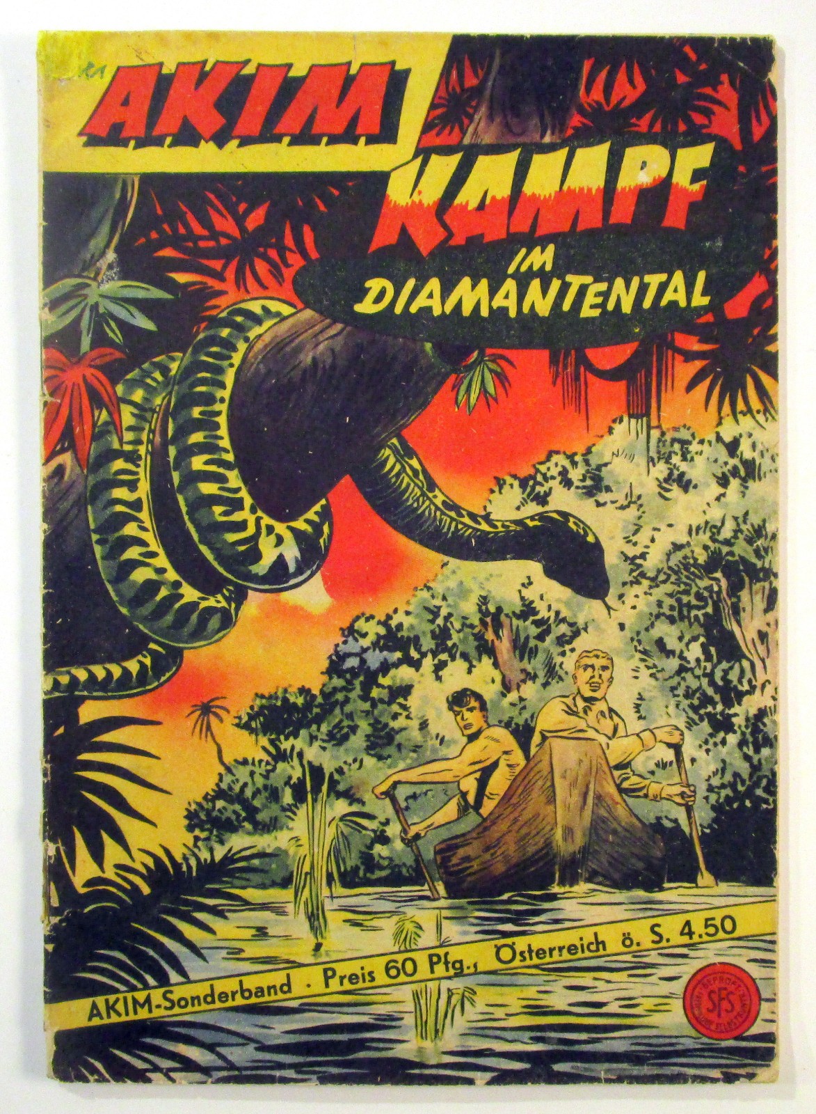 Nastro speciale Akim-Piccolo # 23 Akim Kampf im Diamantental originale Lehning 1957