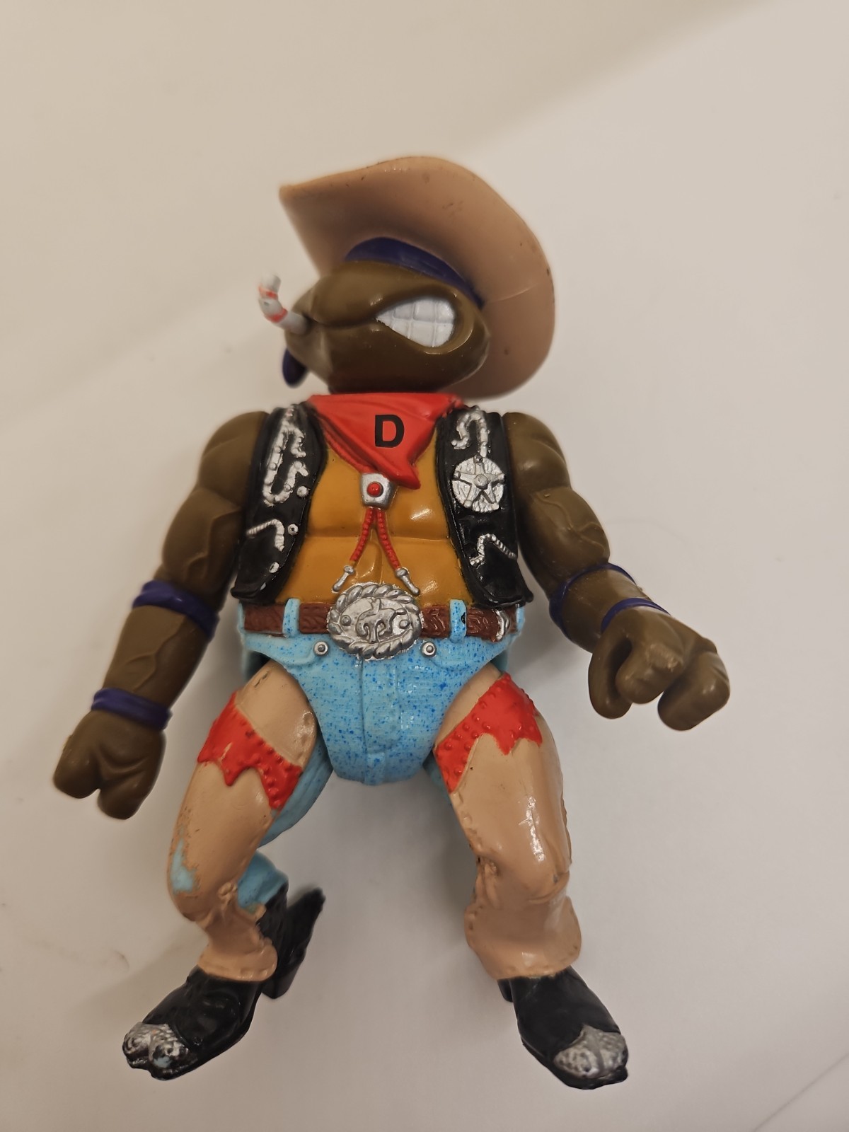 TMNT Cowboy Don Teenage Mutant Ninja Turtles Wacky Wild West Donatello 1992!!!