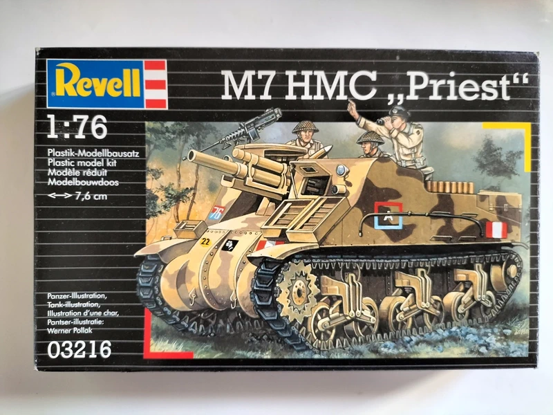 Maquette char Revell char M7 HMC Priest 1/72