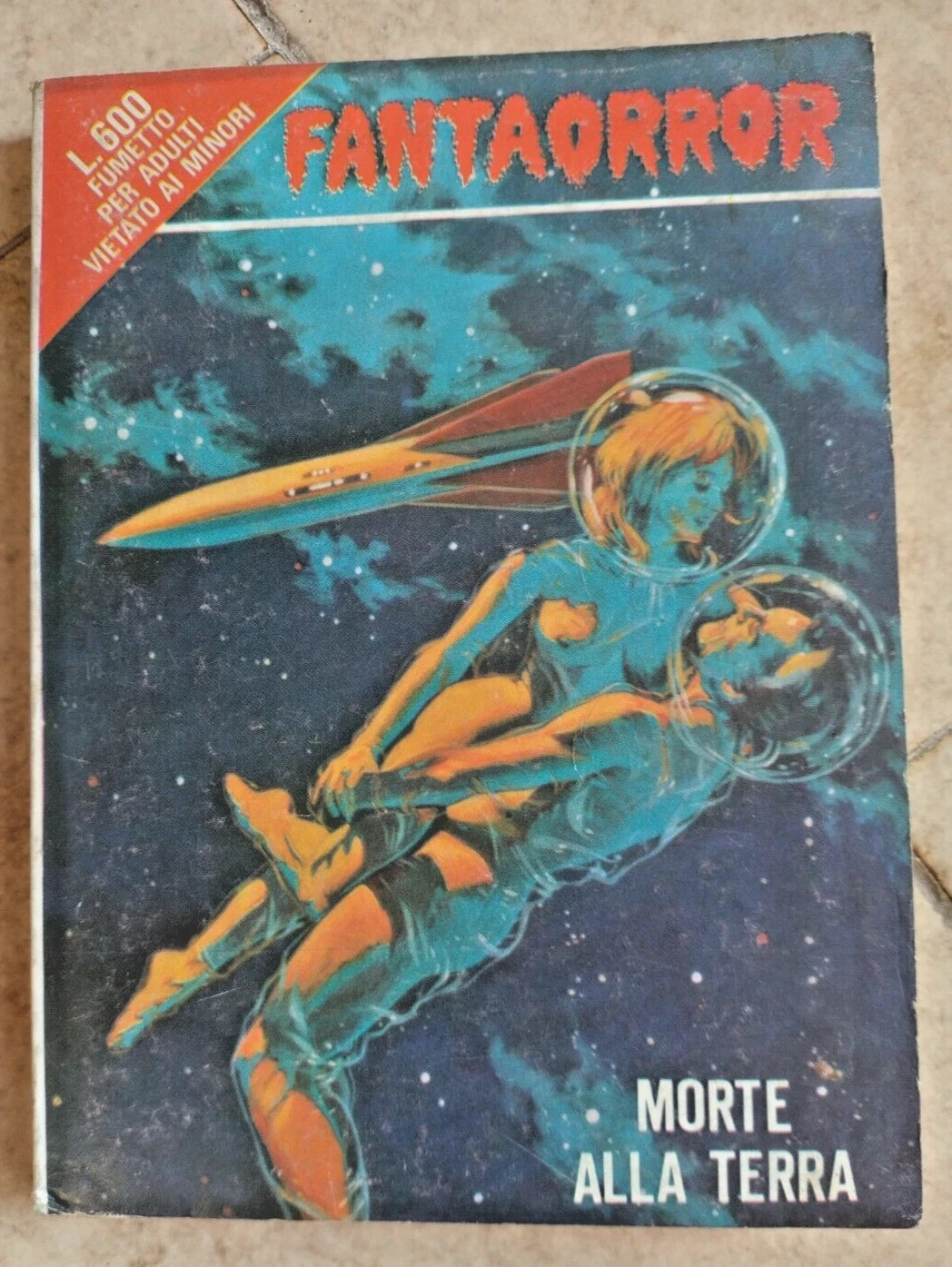 Fumetto FANTAORROR n. 10 - Morte alla Terra-Edf -1979 - 2 storie complete