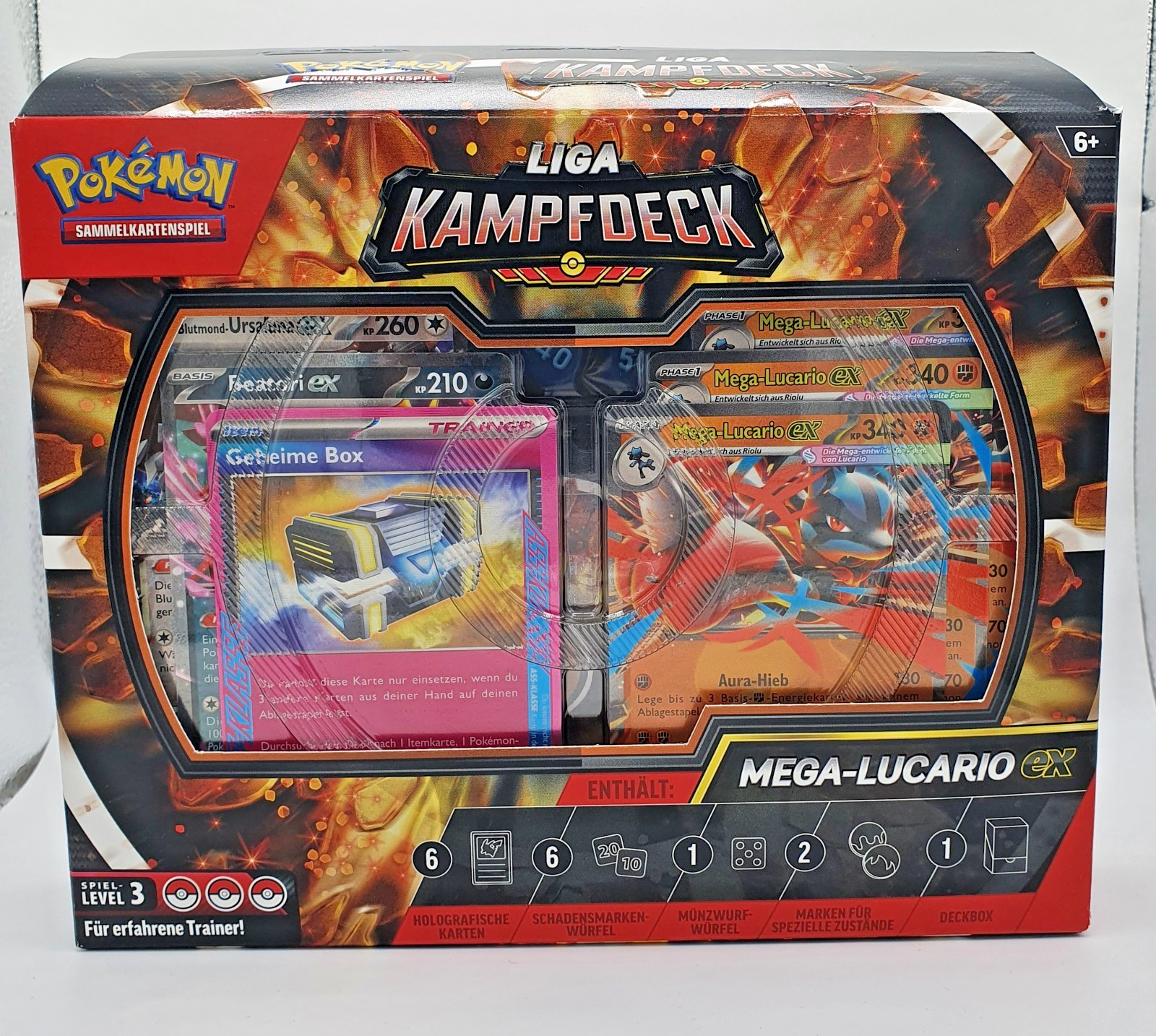 Pokemon TCG Liga-Kampfdeck Mega-Lucario-ex (Deutsch) / OVP / Sealed