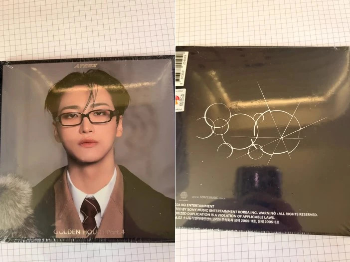 Ateez Golden Hour Part 4 Digipack Album